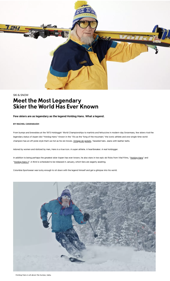 Meet the Most Legendary Skier the World Has Ever Known